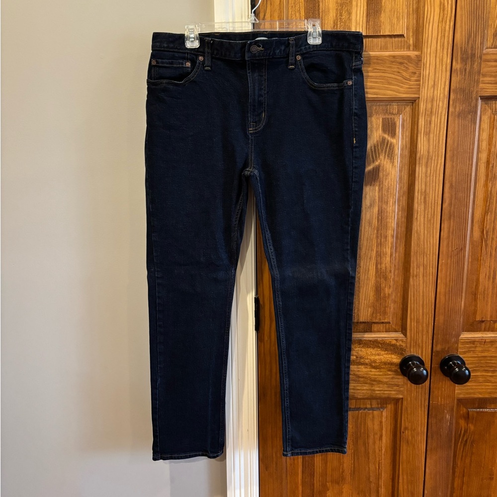 Old Navy Men's Dark Wash Skinny Jeans (Size: 38x32)